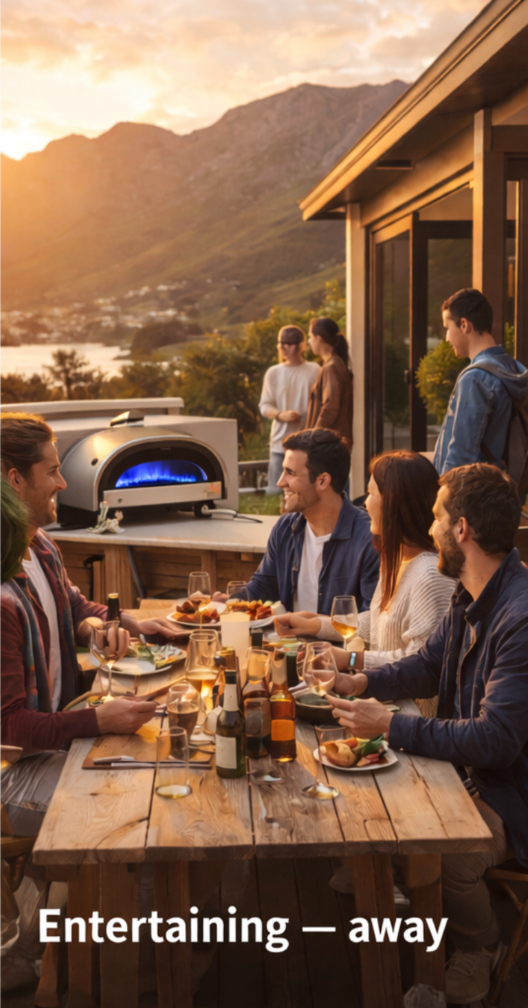 pizza oven rental air BNB